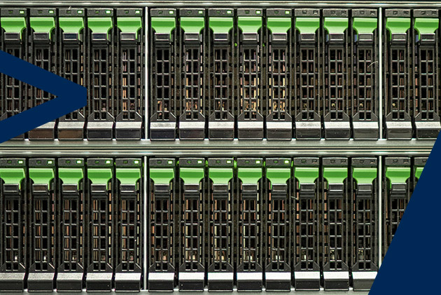 Das vServer-Produkt des Flying Circus ist optimiert für hohe Flexibilität und Stabilität. Das Bild zeigt die Serverinfrastruktur.